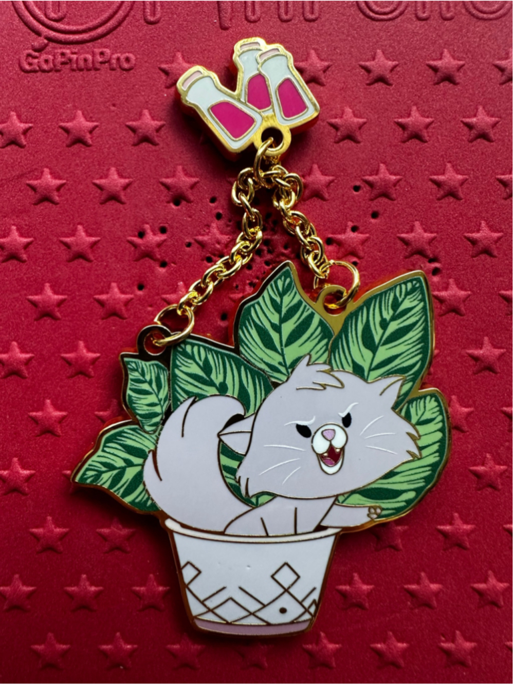 Yzma Cat Hanging Planter Pot Plant Dangle Mystery Loungefly Disney Pin